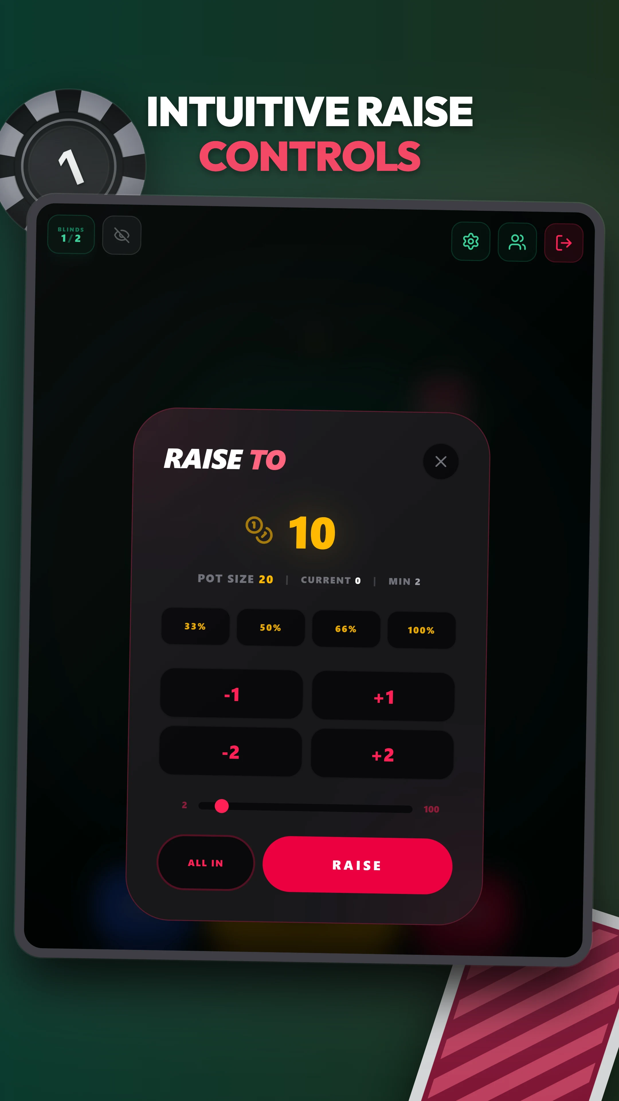 AirChips - Virtual Poker Chips screenshot