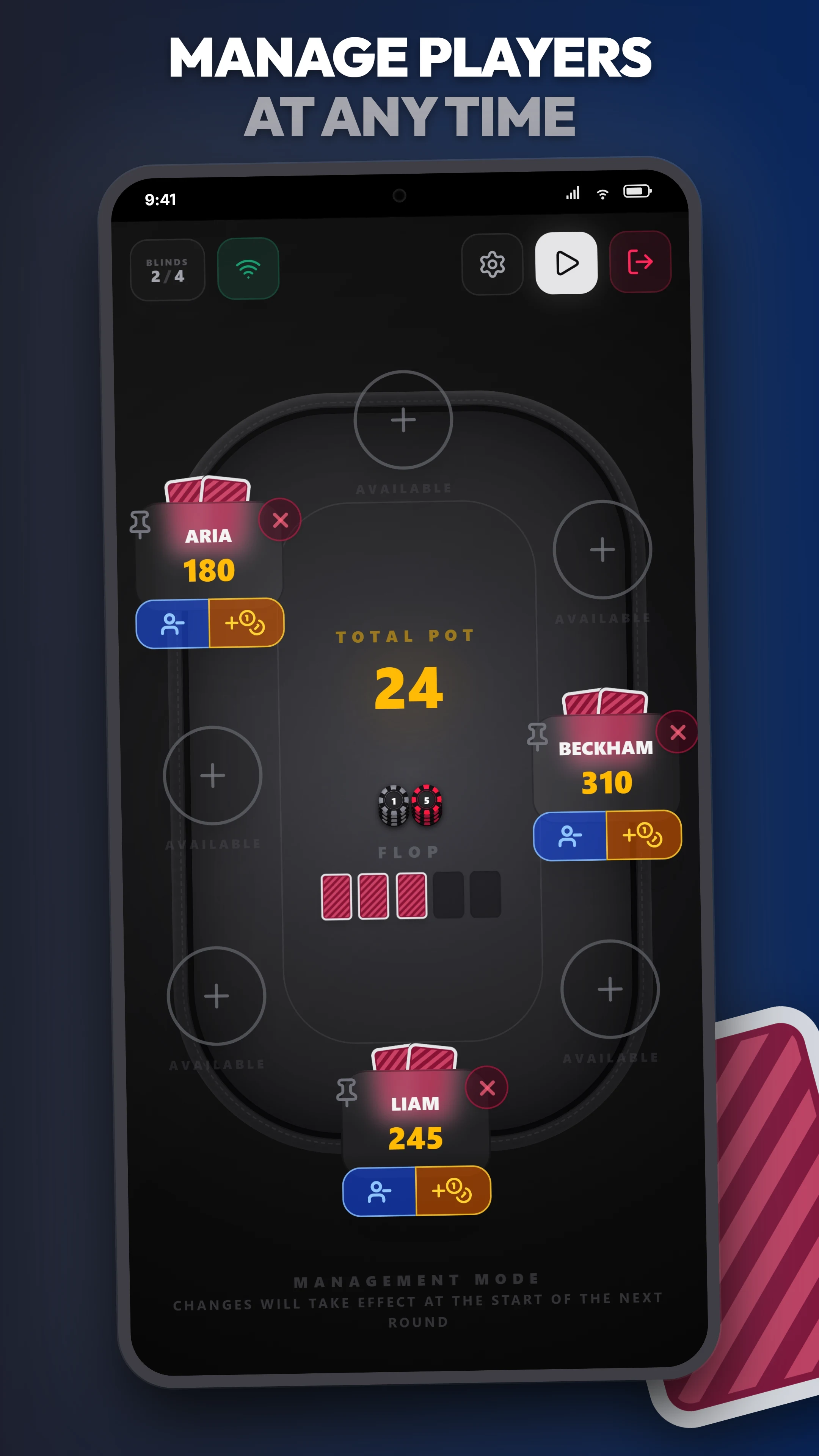 AirChips - Virtual Poker Chips screenshot